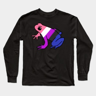 Pixel Genderfluid Frog Long Sleeve T-Shirt